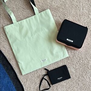 Prada beauty tote bag & beauty case